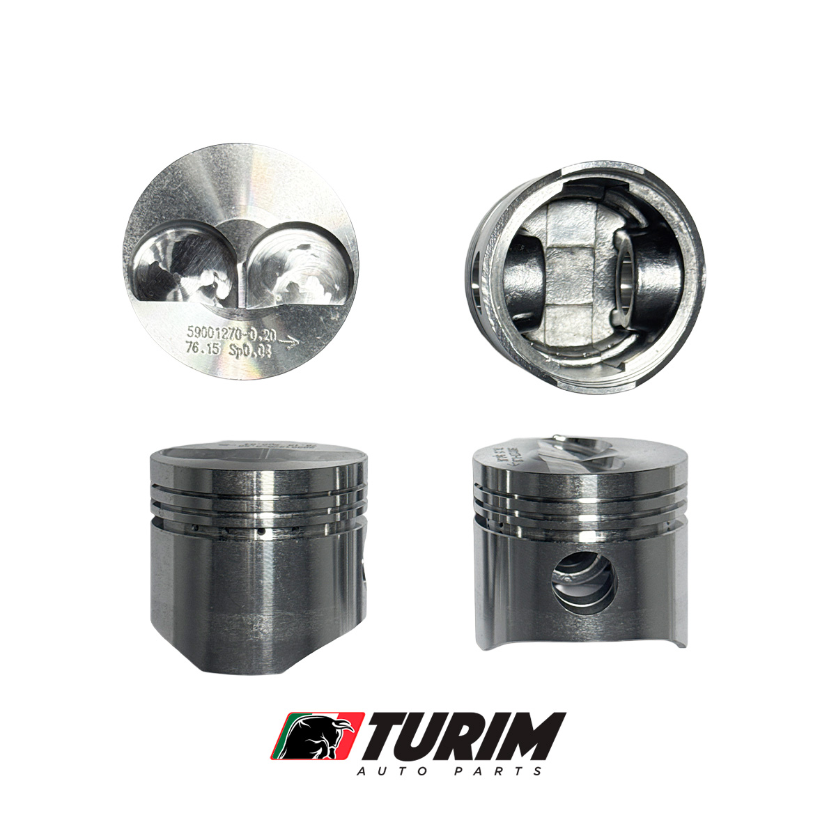 Pistão Fiat Fiasa 1.0 8v Gas  0,20