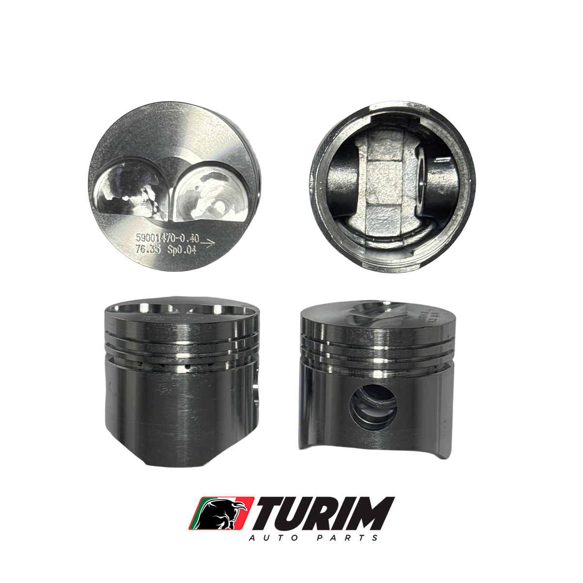 Pistão Fiat Fiasa 1.0 8v Gas 0,40