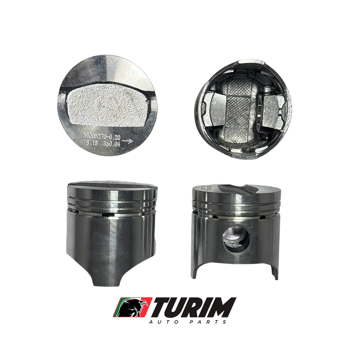 Pistão Fiat Mpi 1.0 8v Gas 0,20