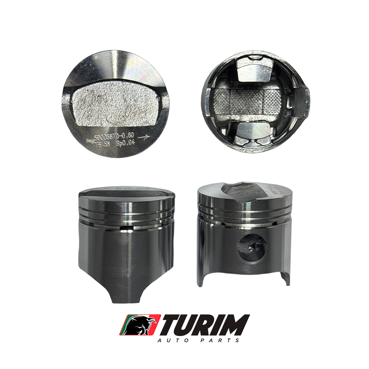 Pistão Fiat Mpi 1.0 8v Gas 0,60