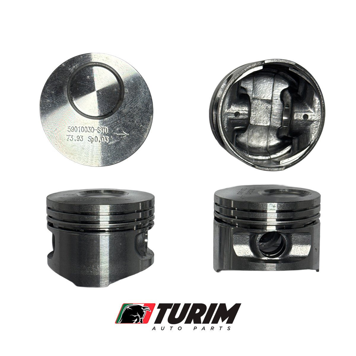 Pistão Ford Endura HSC 1.3 8v Gas STD