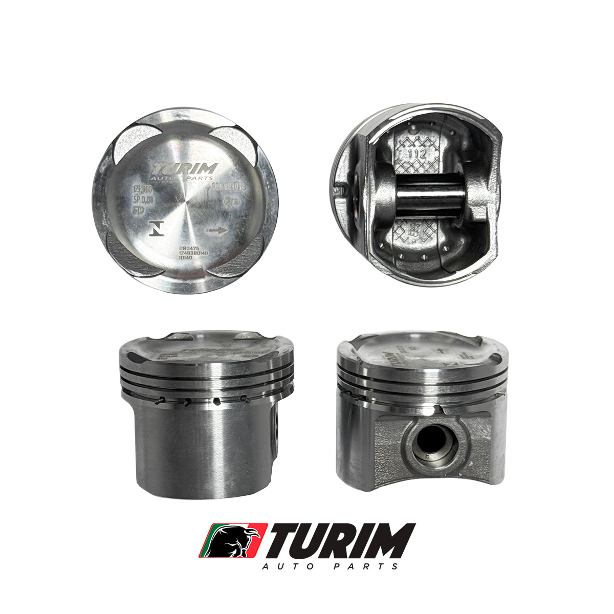 Pistao Fiat Fire 1.0 16v Gas    000