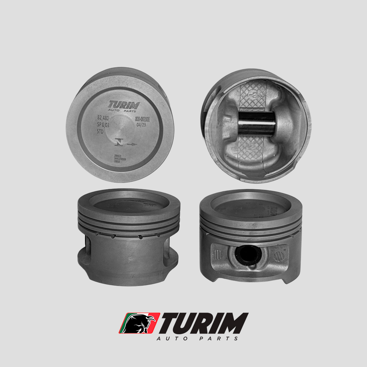 Pistão Vw 2.0 8v Ap Std