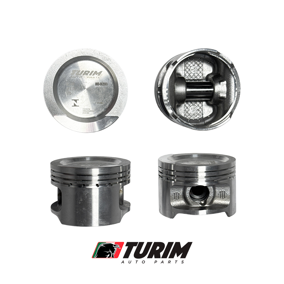 Pistão Vw 2.0 8v Ap Alcool Std